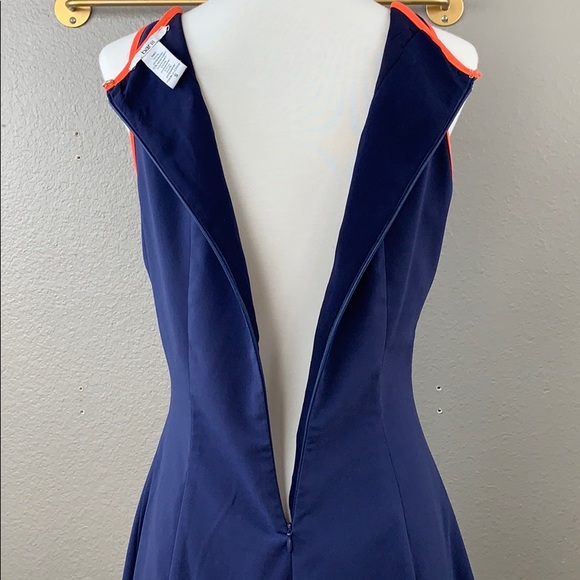 Bar III color blocked a-line fit & flare dress - Picture 6 of 7